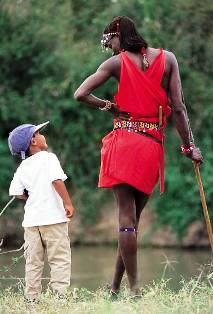 the masi people of masai mara game reserve