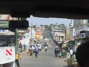 Iringa town in Tanzania