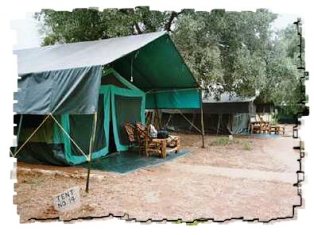 Mashariki Tented Camp in Tsavo National Park